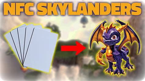 using the 3ds nfc reader on skylanders|how to make nfc skylanders.